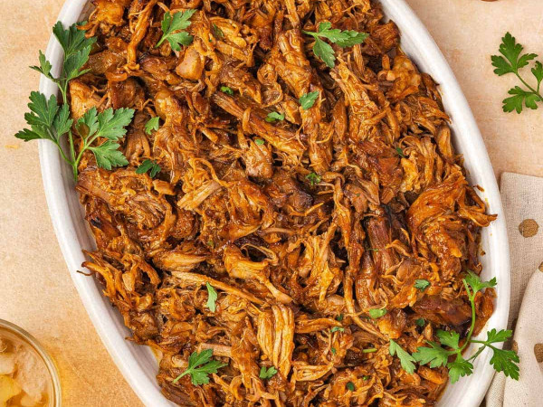 Pulled Pork with Gochujang in the Slow Cooker