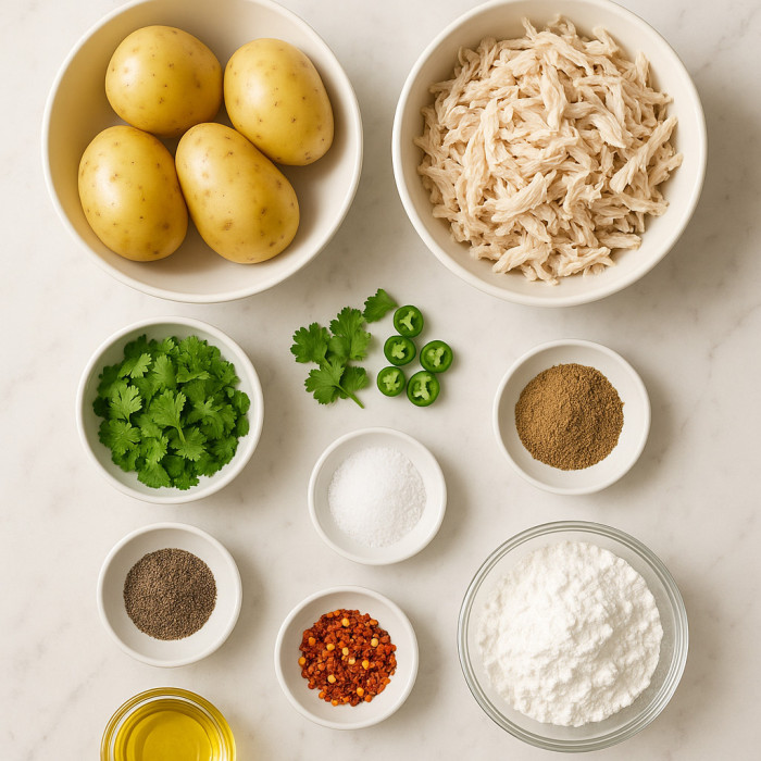 Chicken and Potato Fry Delight ingredients