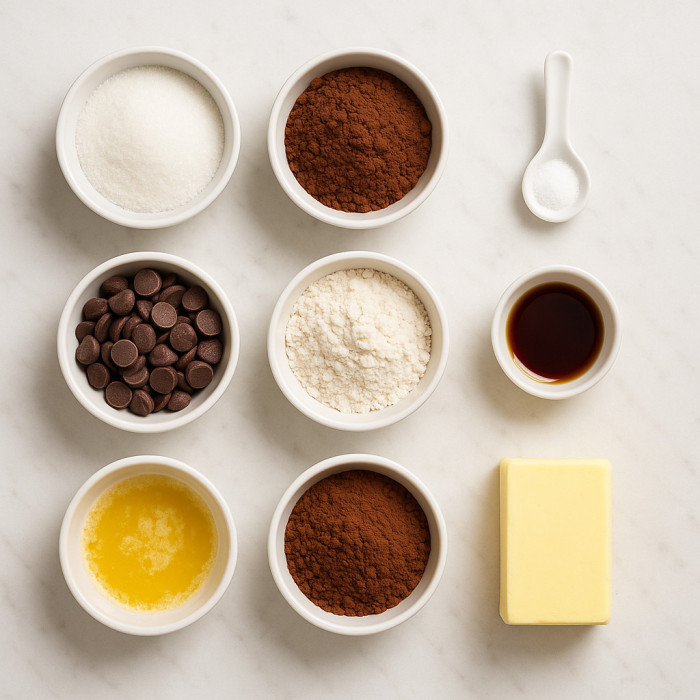 Decadent Double Chocolate Treats ingredients