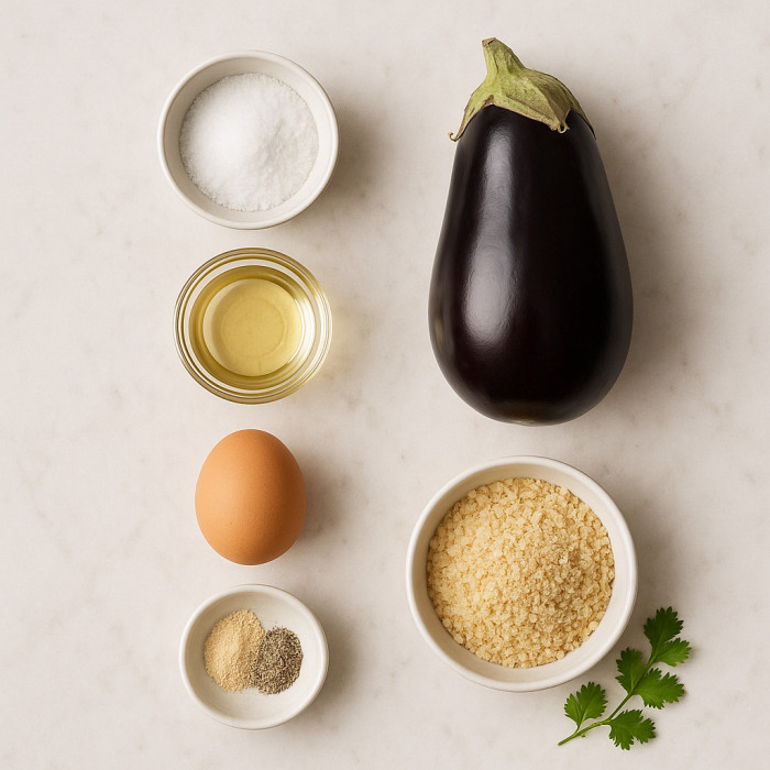 Baked Eggplant Crisps ingredients