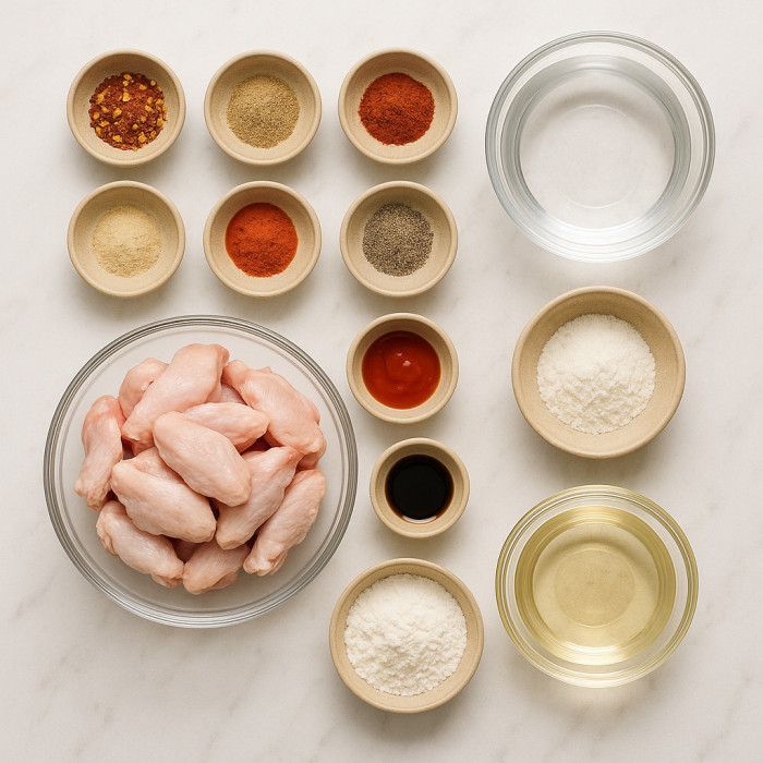 Fiery Chicken Wings ingredients