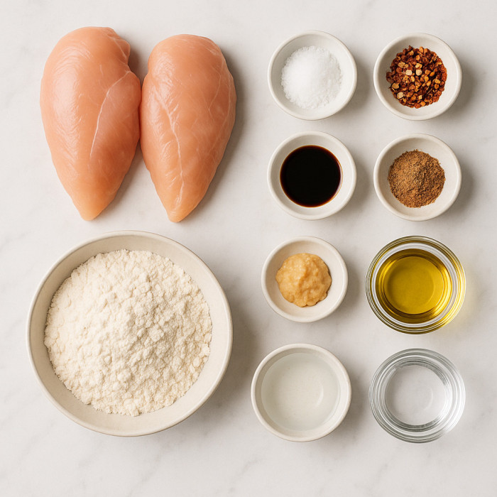 Tender Chicken Chunks ingredients