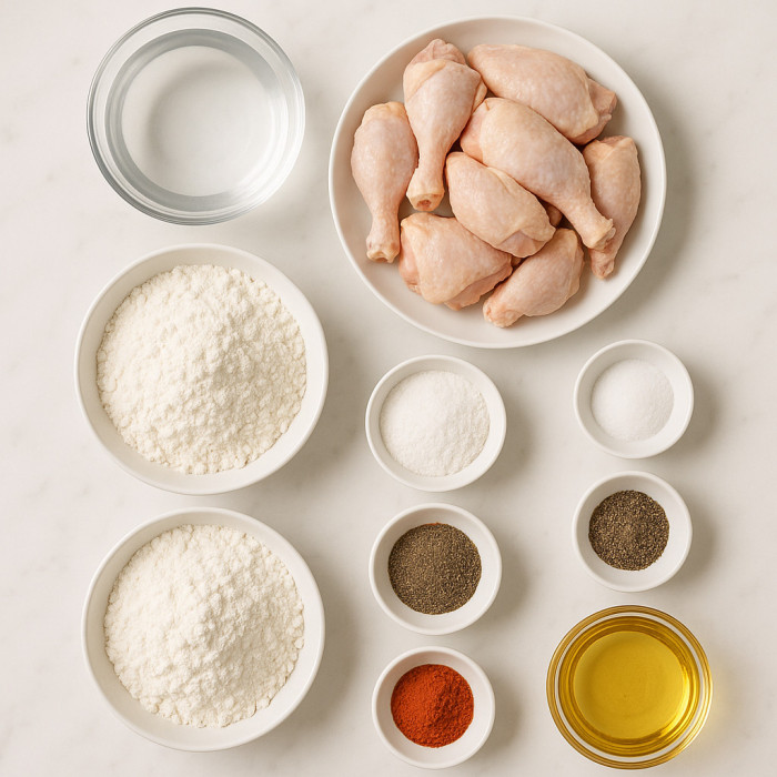 Golden Fried Chicken ingredients