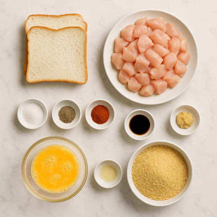 Delicious Chicken Chunks ingredients