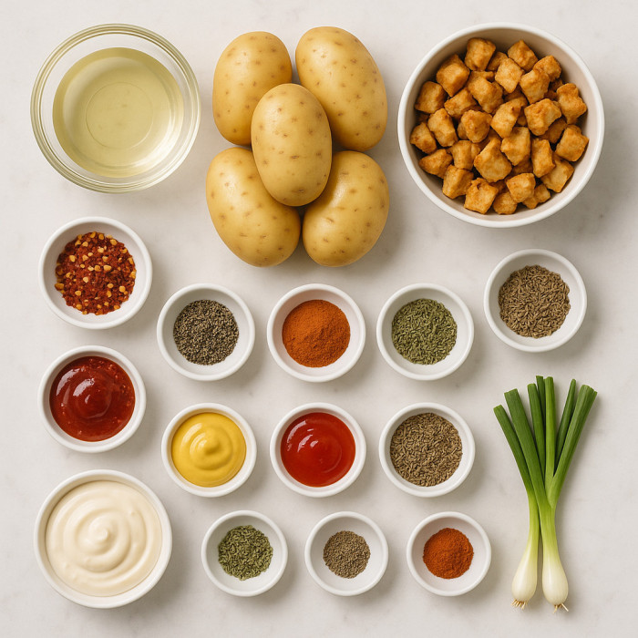 Chicken Overloaded Fries ingredients